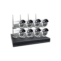 پک هشت کانال دوربین مداربسته وایرلس مدل LW-8